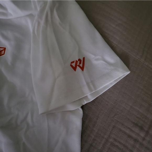 Jordan Russel Westbrook Why Not T-Shirt AV4785-100 White Orange Men NWT 112024 - Picture 6 of 7